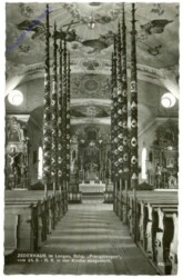 Zederhaus, Prangstangen in der Kirche