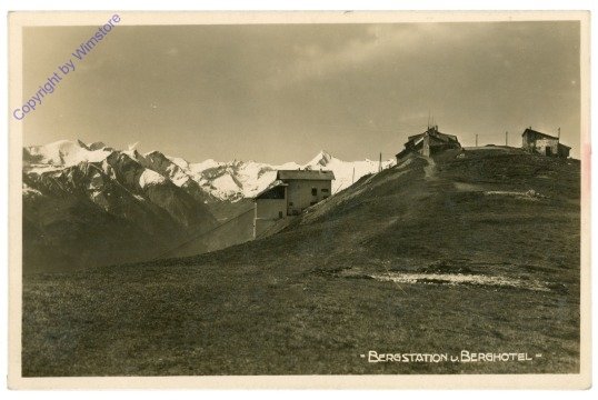 Zell am See, Bergstation und Berghotel