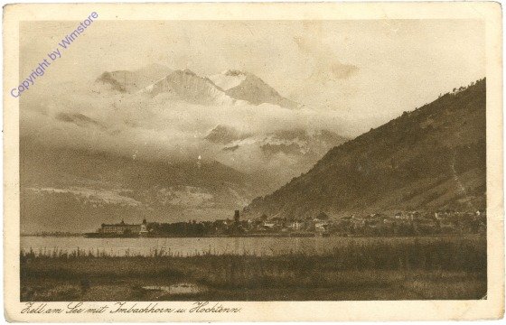 ak214584 Zell am See, mit Imbachhorn u. Hochtenn