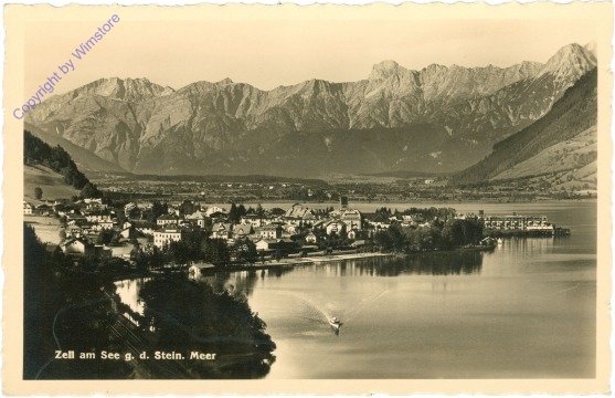 Zell am See, g.d. Stein. Meer