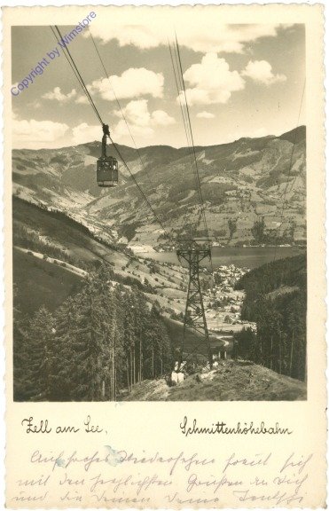 ak214592 Zell am See, Schmittenhöhenbahn