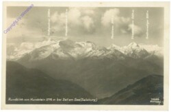 Zell am See, Rundblick vom Hundstein