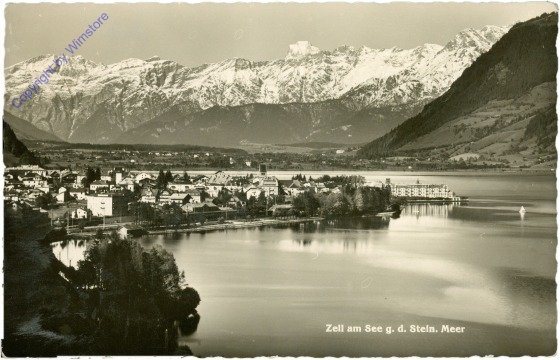 Zell am See, g.d. Stein. Meer