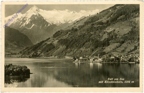 ak214598 Zell am See, mit Kitzsteinhorn