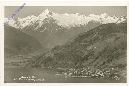 ak214604_1 Zell am See, mit Kitzsteinhorn