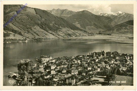 ak214606 Zell am See, Ortsansicht