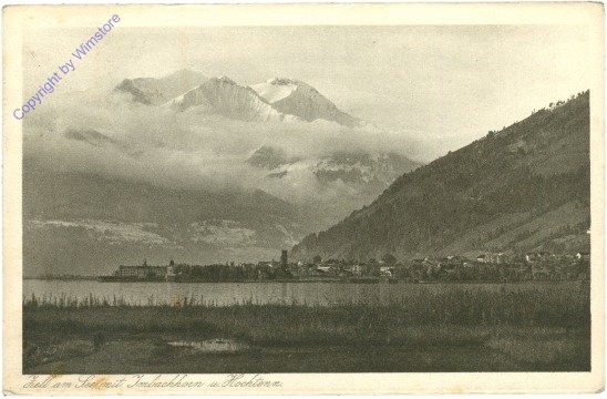 ak214614 Zell am See, mit Imbachhorn und Hochtenn