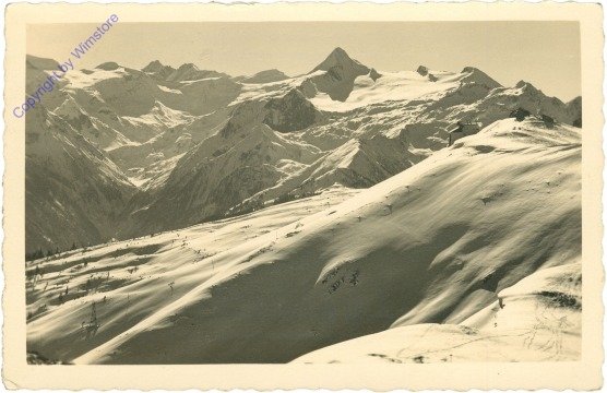 ak214615 Zell am See, Schmittenhöhe gegen d. Hohen Tauern
