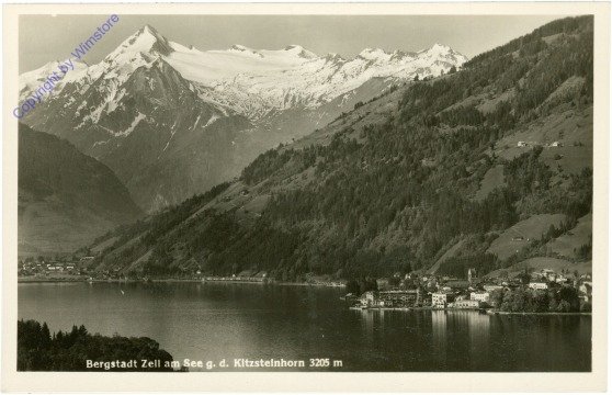Zell am See, g.d. Kitzsteinhorn