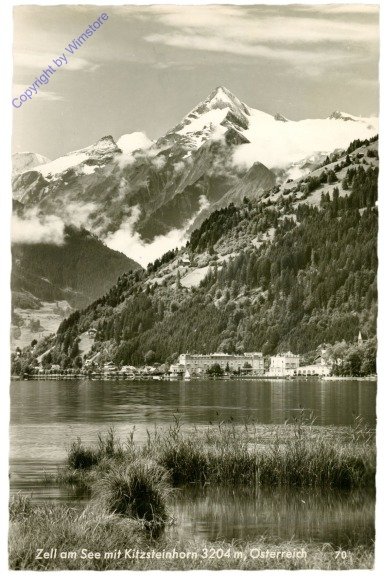 ak214620 Zell am See, mit Kitzsteinhorn