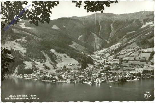 ak214624 Zell am See, mit Schmittenhöhe