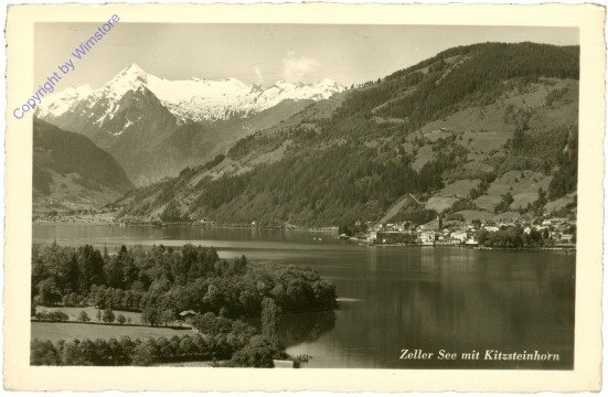 ak214633 Zell am See, mit Kitzsteinhorn