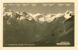 Zell am See, Großglockner von der Schmittenbahn
