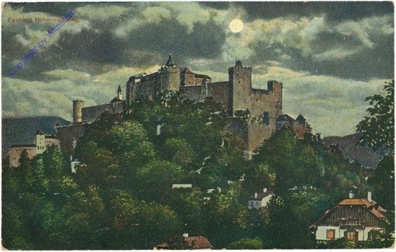 ak214642 Salzburg, Hohensalzburg