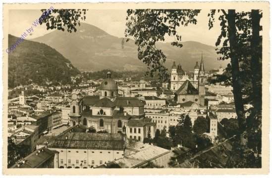Salzburg, mit dem Gaisberg