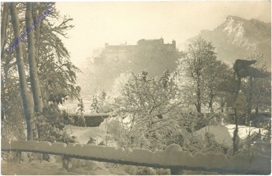 Salzburg, im Winter