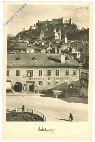 Salzburg, Mozart's Wohnhaus
