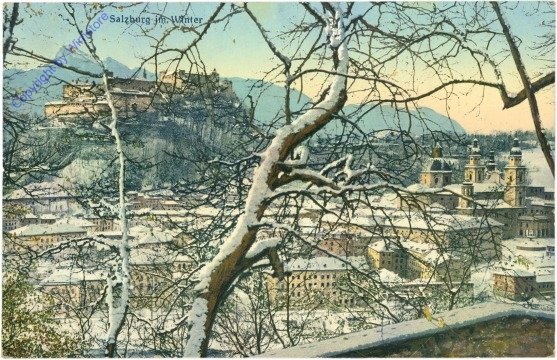 Salzburg, im Winter