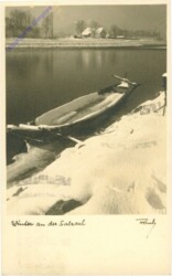 Salzburg, Winter an der Salzach