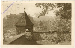 Salzburg, vom Kapuzinerberg