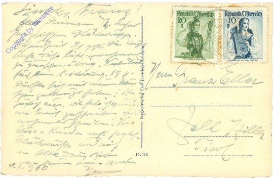 ak214669a Salzburg, Alter Markt mit Rathaus