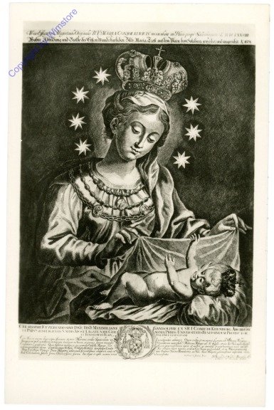 ak214684 Salzburg, Gnadenbild in Maria Plain