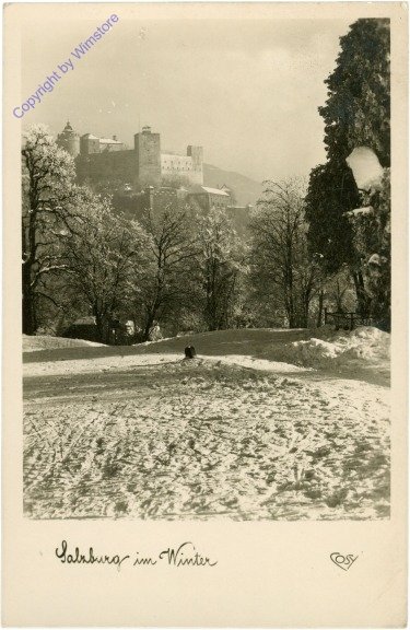 Salzburg, im Winter