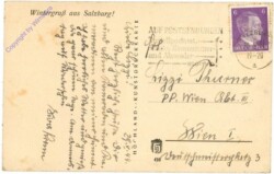 Salzburg, Wintergruss