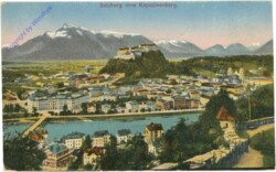Salzburg, vom Kapuzinerberg