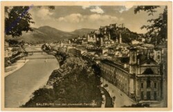 Salzburg, von der Humbolt-Terrasse