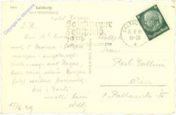 ak214703a Salzburg, vom Mönchsberg