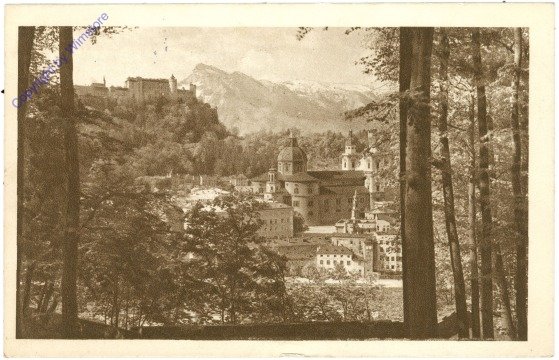 Salzburg, vom Kapuzinerberg