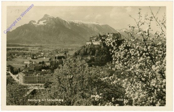 Salzburg, mit Untersberg