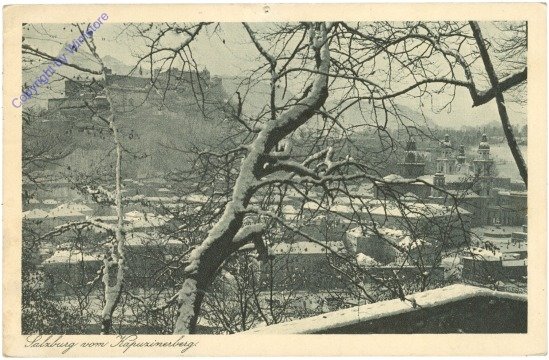 Salzburg, vom Kapuzinerberg