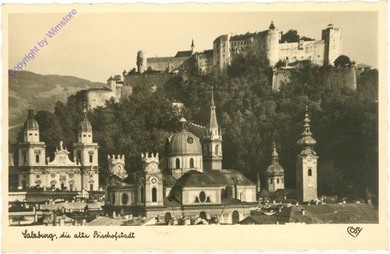 Salzburg, die alte Bischofstadt