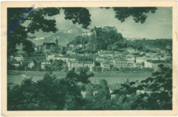 Salzburg, Stadtansicht vom Kapuzinerberg
