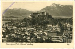 Salzburg, mit Hoh. Göll und Untersberg