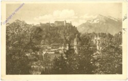 Salzburg, vom Kapuzinerberg