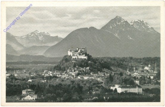Salzburg, mit Sonntagshorn und Hohem Stauffen
