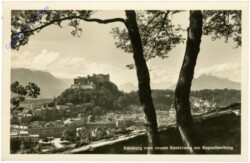 Salzburg, vom neuen Basteiweg am Kapuzinerberg