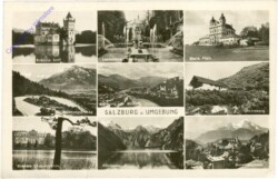 ak214741 Salzburg, Multiansicht