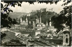 ak214762 Salzburg, Altstadt vom Mönchsberg