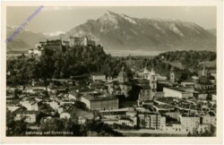 ak214768 Salzburg, mit Untersberg
