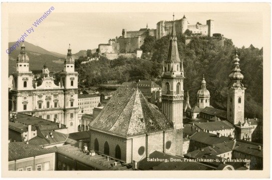 ak214779 Salzburg, Dom, Franziskaner- und Peterskirche