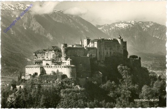 ak214794 Salzburg, Hohensalzburg