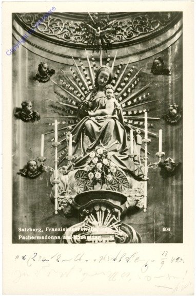 Salzburg, Franziskanerkirche, Pacher Madonna