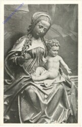 Salzburg, Franziskanerkirche, Gotische Madonna