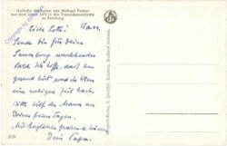 Salzburg, Franziskanerkirche, Gotische Madonna