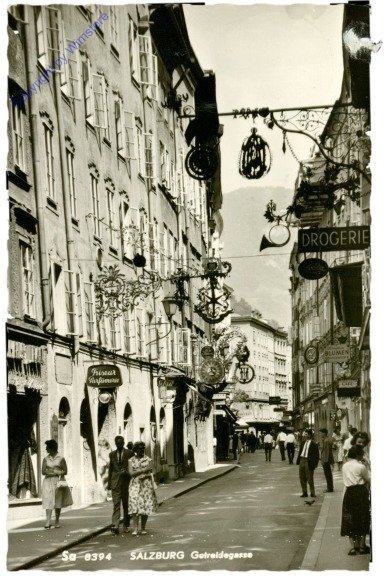 ak214812 Salzburg, Getreidegasse