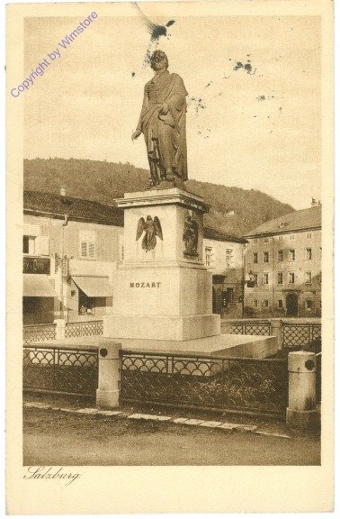 Salzburg, Mozart, Mozartdenkmal